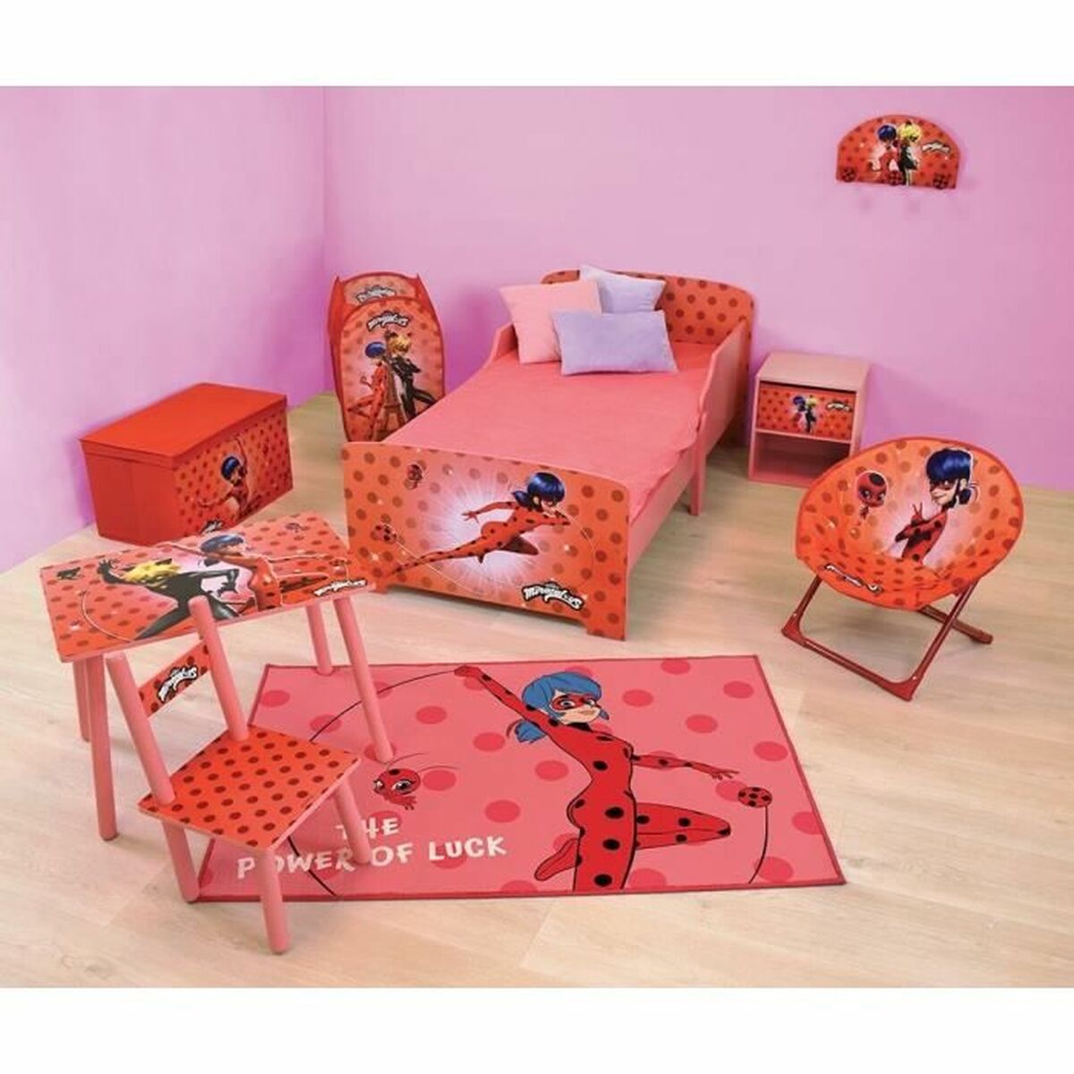 Spēļu Paklājs Fun House Miraculous 80 x 120 cm